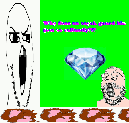 angry animated deformed gem pink_skin soyjak squirrel squished subvariant:feralsquirrel subvariant:soylita text variant:gapejak variant:soyak // 450x428 // 3.0MB