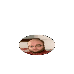 2019 3dgifmaker animated beard closed_mouth clothes distorted ext=gif fat fat_duel glasses irl open_mouth red_tshirt schizo soyboy subvariant:fatjak_irl tshirt variant:fatjak // 250x250 // 194.0KB