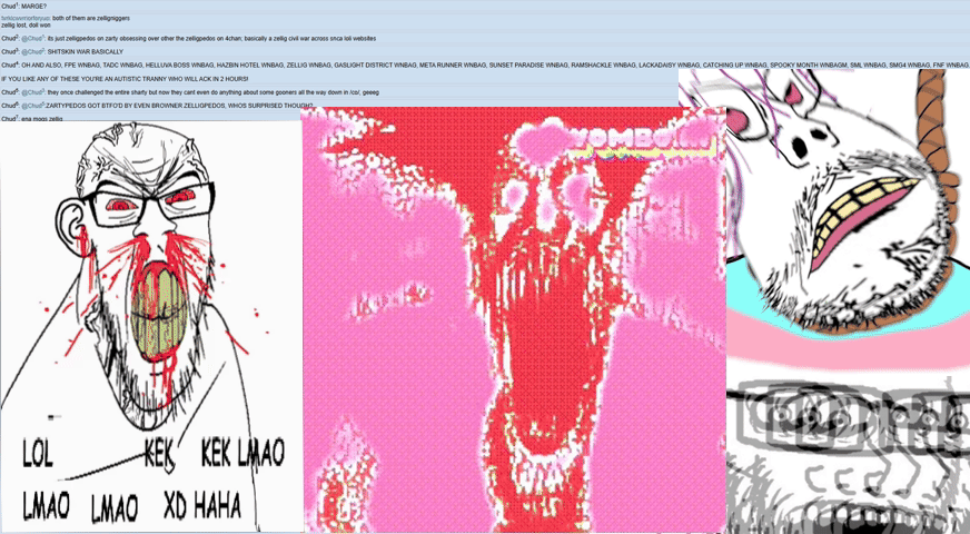 crazed hanging lol_kek_kek_lmao_lmao_lmao_xd_haha meta:tagme schizo schizophrenia subvariant:feralrage subvariant:schizojak subvariant:scholar subvariant:wewjak tranny variant:bernd variant:feraljak variant:markiplier_soyjak variant:soyak // 872x480 // 13.2MB