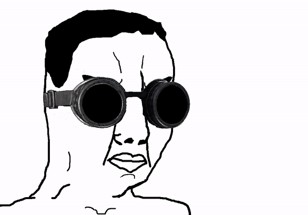animated explosion frown glasses goggles hair nuclear smug soyjak variant:chudjak // 600x420 // 974.5KB