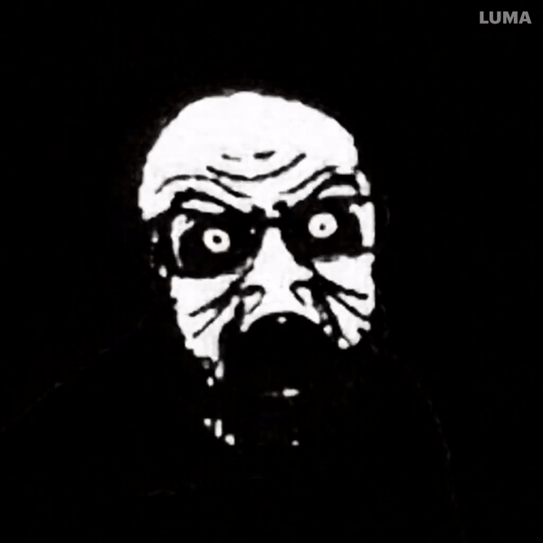 ai_generated animated bald black_background evil horror menacing stubble variant:feraljak // 600x600 // 4.2MB