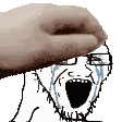 angry animated balding crying fast glasses open_mouth petpet soyjak stretched_mouth stubble variant:soyak // 112x112 // 22.9KB