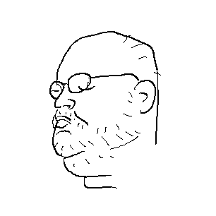 animated arm ear fat glasses soyjak stubble variant:fatjak // 306x306 // 33.9KB