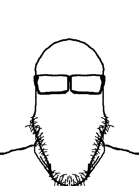 animated blank faceless glasses moshed no_eyes no_mouth no_nose oscillating soyjak stubble variant:markiplier_soyjak // 480x640 // 618.0KB