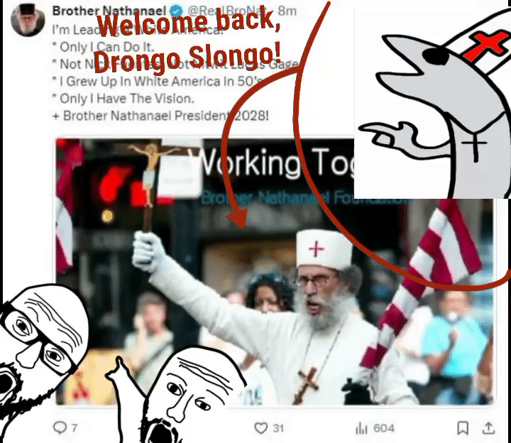 2028 2soyjaks animated balding brother_nathanael christian_cross drawing drongo glasses irl_background jewish_nazi judaism orthodox sardine soyjak stubble text twitter variant:two_pointing_soyjaks // 720x624 // 1.2MB