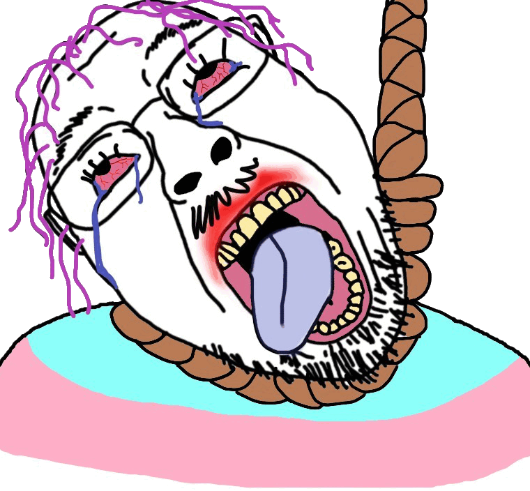 ack animated ext=gif hanging noose rope series:spinnerz! spin spinning tranny trannyspin troon variant:bernd // 760x704 // 311.7KB