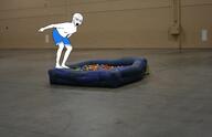 ball_pit clothes dashcon full_body glasses irl_background jump open_mouth soyjak stubble tumblr variant:soyak // 600x389 // 163.2KB