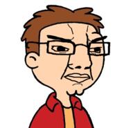 american_dad angry brown_hair cartoon closed_mouth clothes ear glasses hair meta:tagme soyjak steve_smith variant:chudjak white_skin // 500x483 // 122.2KB