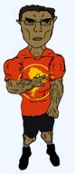 brown_skin buff clothes flag flag:south_america glasses hair south_america soyjak subvariant:chudjak_front subvariant:unbotheredchud variant:chudjak vein // 549x1268 // 23.6KB