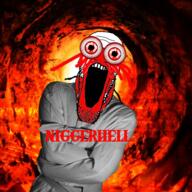 bald blood blood_on_face bloodshot_eyes crying crying_blood crying_wojak glasses mentally_ill niggerhell open_mouth straightjacket variant:markiplier_soyjak // 4096x4096 // 14.1MB