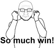 front_facing glasses happy jean-luc_picard meta:tagme so_much_win star_trek stubble variant:soyak win wrinkles // 529x468 // 25.0KB