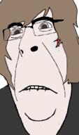 biting_lip brown_hair clothes glasses hair sobot soyjak spade subvariant:hornyson tattoo variant:cobson white_skin // 415x707 // 59.2KB