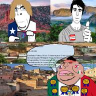 FerdinandDist(namefag) caprock chudnater2(namefag) cuba cuba_vs_mexico dna dna_test favela mexico mutt texas // 1400x1400 // 2.4MB