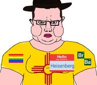 Heisenberg_(user) breaking_bad chud fedora flag:lgbt_pride_flag flag:new_mexico hello_my_name_is_(sticker) lgbtq new_mexico subvariant:muscular_chud united_states variant:chudjak // 1231x1080 // 275.2KB