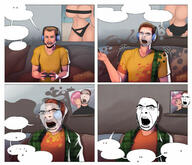angry comic gem glasses he_will_always_be_a_gem open_mouth soyjak speech_bubble stubble text transformation variant:cobson // 1024x878 // 197.5KB