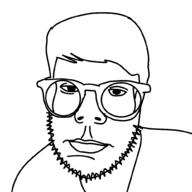 fucked glasses hair horny incel looking_at_you swedewinners variant:unknown virgin // 1000x1000 // 117.3KB