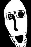 analog_horror glasses meta:tagme ominous op_is_a_retarded_lazy_faggot_for_not_tagging_his_own_shit open_mouth stubble urbanspook variant:unknown // 354x528 // 3.6KB