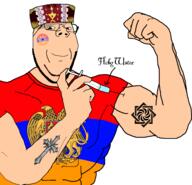 armenia aryan flag:armenia soyjak subvariant:wholesome_soyjak variant:gapejak white_skin // 1923x1851 // 429.2KB