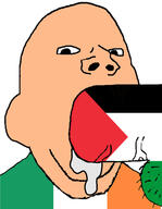blowjob clothes cum flag flag:ireland flag:palestine gay ireland looking_at_you meta:pornographic_content nsfw open_mouth palestine penis shaved soyjak subvariant:blowjob_gapejak variant:gapejak // 2689x3464 // 540.0KB