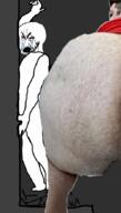 ass coinslot crushed crying full_body nikocado_avocado variant:cryboy_soyjak // 500x882 // 378.4KB