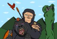 Planet_of_the_Apes ape artist:Sepraf chimpanzee gorilla meta:tagme monkey variant:bernd // 1550x1080 // 366.1KB