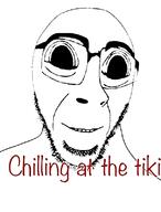 4chan chilling_at_the_tiki distorted meme subvariant:hornyson variant:cobson // 607x800 // 102.2KB