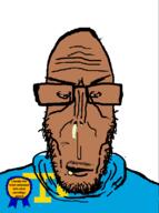 Astrofene_(namefag) angry award beard brown_skin crimean_tatar crying euromutt european flag flag:crimean_tatar glasses half_open_mouth meta:op_took_a_selfie_of_xerself most_obsessed_faggot_award mutt red_eyes shitskin subvariant:euromutt sweater variant:markiplier_soyjak // 594x797 // 50.8KB