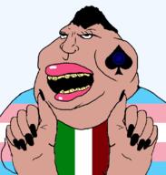 flag:italy flag:transgender_pride_flag india italy subvariant:mexislut tranny variant:meximutt // 795x833 // 62.9KB