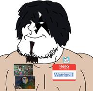 Hunter_II(user) Warrior-Z(user) blue_eyes clothes cobsontalks family_guy goatee hair hello_my_name_is_(sticker) name_tag series:keep_raging_on_them stubble subvariant:brazilmutt subvariant:cobsonTALKS subvariant:mexiaryan subvariant:trannyfur tattoo tshirt variant:bernd variant:cobson variant:meximutt variant:soytan // 886x872 // 135.9KB