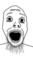 goatee open_mouth soyjak variant:unknown // 380x691 // 13.5KB