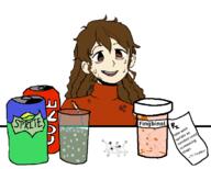 BRIMMIEST_COMMENTS_SECTION☣️☣️☣️_DO_NOT_ENTER☣️☣️☣️ aspie clothes coca_cola disheveled eye_bags female glasses hair meds open_mouth prescription schizie schizo sketch smile soyjak sprite sproke stain stretched_mouth subvariant:fingerboy table variant:a24_slowburn_soyjak // 754x603 // 91.6KB