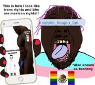 ToonSoy_(NameFag) countrywar flag:italy flag:mexico flag:transgender_pride_flag phone satoko_houjou(namefag) variant:bernd variant:chudjak // 921x818 // 399.2KB