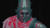 armor blasphemous blood bloodshot_eyes front_facing glasses pixel_art subvariant:chudjak_front variant:chudjak video_game // 1920x1080 // 195.0KB
