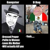 black_and_white clothes countrywar fat fedora flag flag:italy flag:mexico gangster hat irl italy leg meme mexico obese satoko_houjou(namefag) stubble subvariant:chudjak_front suit variant:chudjak variant:meximutt // 474x470 // 228.3KB
