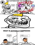 aryan autism autistic bored brown_skin chad computer indian keyboard oldfag pajeet poojeet punjabi rage_comic real rope sharty sonnenrad soyjak_party soyteen teen tranny troll trollface troon variant:impish_soyak_ears virgin_vs_chad windows_7 // 755x975 // 71.1KB