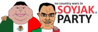 banner countrywar friendship italy mexico soyjak_party subvariant:chudjak_front subvariant:meximutt_front2 variant:chudjak variant:meximutt // 1710x570 // 188.8KB
