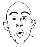 ear open_mouth soyjak template thick_eyebrows variant:nojak // 443x523 // 20.4KB