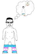 3soyjaks angry blue_eyes buff closed_mouth ear glasses hair map_(pedophile) naked nsfw pedophile penis small_penis smile soyjak subvariant:chudjak_front subvariant:muscular_chud subvariant:obsessedchud thought_bubble tranny variant:chudjak vein yellow_hair // 1777x2633 // 162.1KB