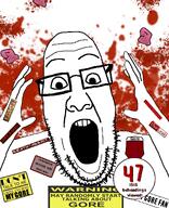 award bald gore hand hands_up open_mouth variant:ppp // 1000x1233 // 764.9KB