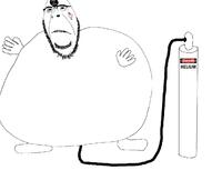 air_inflation animated biting_lip distorted full_body gas_cylinder glasses hand helium hose hose_inflation inflation_fetish meta:pornographic_content popping sound soyjak stubble subvariant:hornyson tattoo text variant:cobson video // 1250x1000, 8.5s // 6.6MB