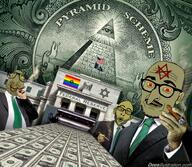 cigar david_dees federal_reserve green_skin jews judaism money pride_flag star_of_david variant:israeli_soyjak variant:longnose variant:nojak // 1926x1680 // 1.0MB