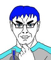 soy2 award badge blue_eyes blue_hair closed_mouth ear fist glasses grey_shirt hair nick_kiggers smile soy2 soyteen steve_jobs subvariant:steve_chuds thick_eyebrows thinking uniform variant:chudjak // 1716x2000 // 181.6KB soy2 award badge blue_eyes blue_hair closed_mouth ear fist glasses grey_shirt hair nick_kiggers smile soy2 soyteen steve_jobs subvariant:steve_chuds thick_eyebrows thinking uniform variant:chudjak // 1716x2000 // 181.6KB