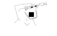 eyes_popping glasses oekaki open_mouth soyjak stubble variant:soyak waow // 831x530 // 38.0KB