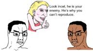 aryan brown_skin feminism happy_merchant incel variant:chudjak white_nationalism white_skin white_woman white_women yellow_hair // 1206x675 // 234.6KB
