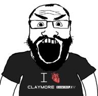 angry arm balding claymore_gaming clothes glasses gmod hair heart i_love open_mouth soyjak stubble subvariant:science_lover text tshirt variant:markiplier_soyjak video_game // 800x789 // 54.8KB