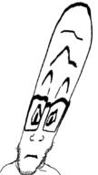 closed_mouth distorted glasses stubble variant:markiplier_soyjak // 600x1067 // 140.5KB