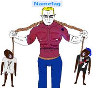 3soyjaks anti_green_day anti_korpsebunny aryan benadryl blue_eyes blue_hair brown_skin drugs green_day hanging korpsebunny meta:op_took_a_selfie_of_xerself meta:tagme meth meth_pipe methamphetamine namefag420_(user) pledge_to_be_drug_free subvariant:muscular_chud variant:bernd variant:chudjak yellow_hair // 1300x1231 // 648.2KB