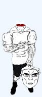 angry beheaded decapitation meta:tagme subvariant:unbotheredchud template total_white_death variant:chudjak // 549x1268 // 65.6KB
