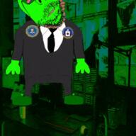ack animated arm bloodshot_eyes bouncing central_intelligence_agency clothes federal_bureau_of_investigation full_body glasses glowie glowing glownigger green_skin hand hanging irl_background leg mustache oe_cake rope scholar shoe soyjak stubble subvariant:scholar suicide variant:gapejak // 540x540 // 3.8MB