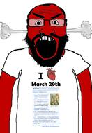 1430 1461 1790 1829 1947 1951 1959 1974 1982 2017 angry arm auto_generated beard clothes country glasses march march_29 open_mouth red soyjak steam subvariant:science_lover text variant:markiplier_soyjak wikipedia // 1440x2096 // 661.5KB